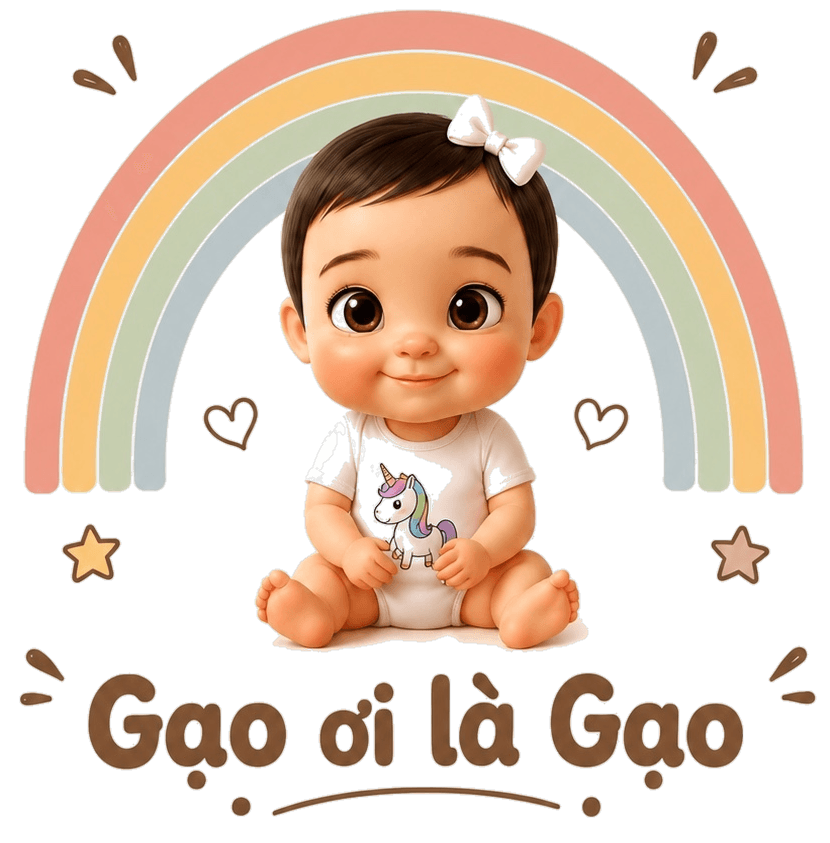 Bé Gạo — nhân vật của Mama Ơi Day